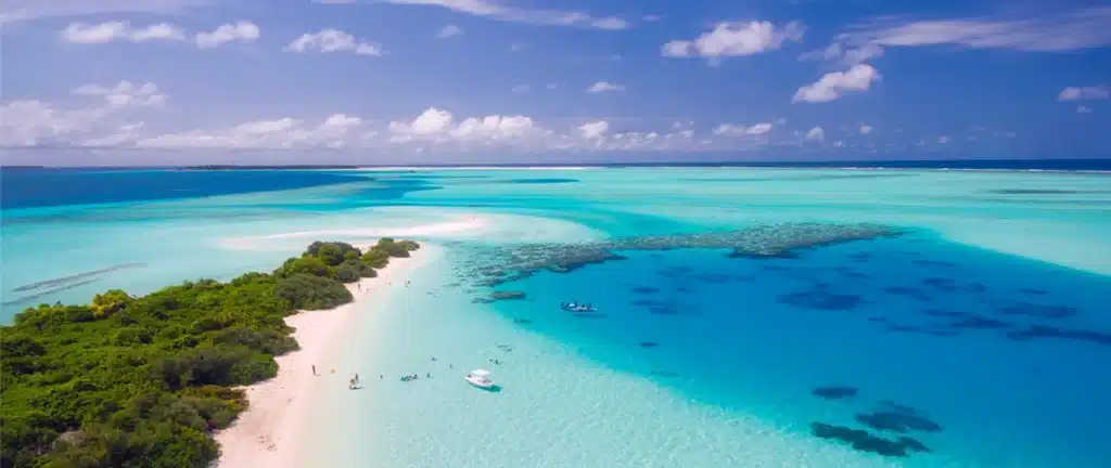 Zeigt ein Bild der Malediven