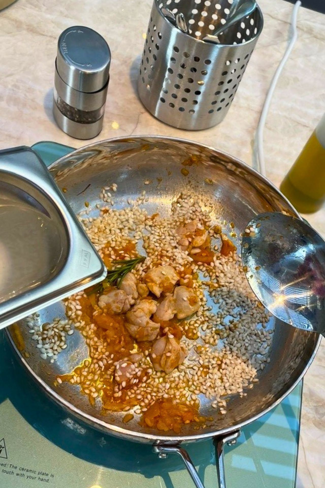 silver ray paella